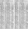 Silver Metallic Tinsel Foil Fringe Curtain Backdrop (2-Pack) – Perfect Photo Booth Decorations for Birthdays, Weddings, Engagements, Baby Showers, Bachelorette Parties, Christmas, and Holiday Celebrations